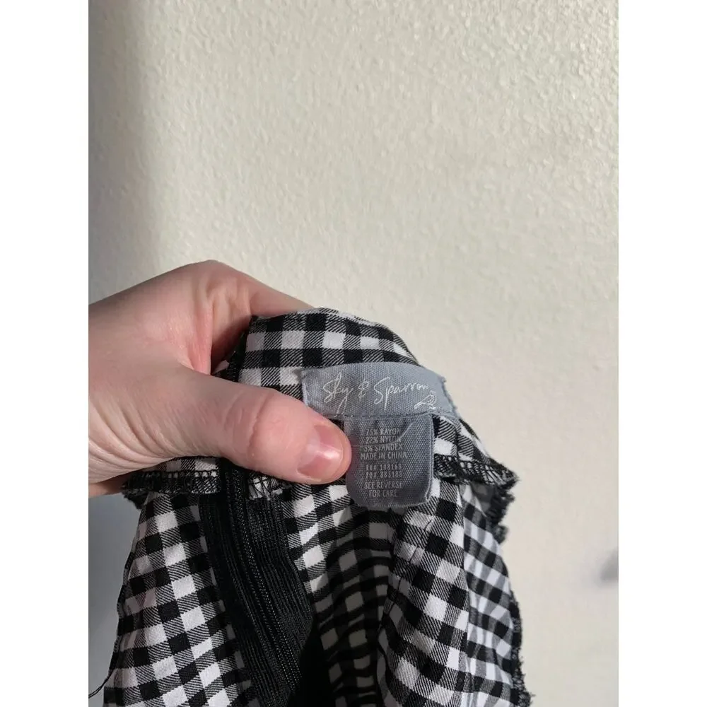 Plaid Mini skirt